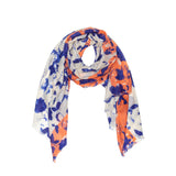 australian wool print wool scarf