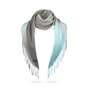 merino wool tie dye wool scarf