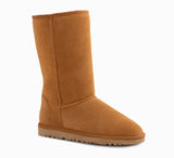 Ugg Boots Genuine Australian Sheepskin Unisex Long Classic Suede (Unisex Cow Suede)