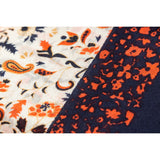 australian wool print wool scarf