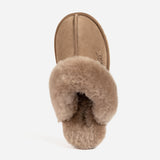 Ugg Slippers Premium Australia Sheepskin Unisex Scuffete Suede (Unisex Cow Suede)