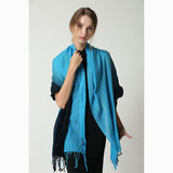 merino wool tie dye wool scarf