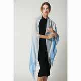 merino wool tie dye wool scarf