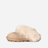 Ugg Coquette Premium Esperanza Sheepskin Slipper (Elastic Backstrap) (Detachable Feature)