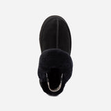 Ugg Platform Slipper (Elastic Logo & Wool Strap) 4.5cm ( Detachable Feature)閿涘湹ater Resistant閿