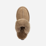 Ugg Platform Slipper (Elastic Logo & Wool Strap) 4.5cm ( Detachable Feature)閿涘湹ater Resistant閿