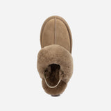 Ugg Platform Slipper (Elastic Logo & Wool Strap) 4.5cm ( Detachable Feature)閿涘湹ater Resistant閿