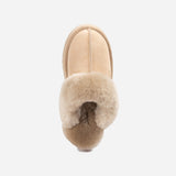 Ugg Platform Slipper (Elastic Logo & Wool Strap) 4.5cm ( Detachable Feature)閿涘湹ater Resistant閿