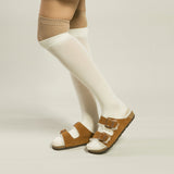 UGG Aussie Shearling Buckled Sandals