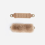 Ugg Platform Slipper (Elastic Logo & Wool Strap) 4.5cm ( Detachable Feature)閿涘湹ater Resistant閿