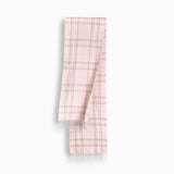 100% Wool Scarf Pink Check